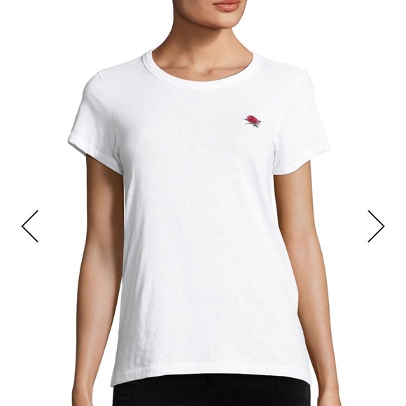 rag and bone embroidered tee